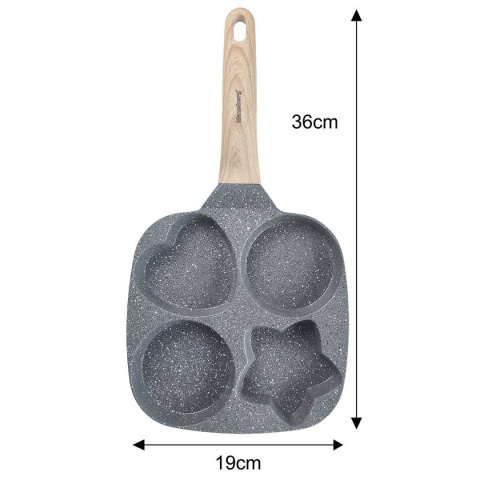 MARBLED EGG PAN 3 SECTIONS KLAUSBERG KB-7808
