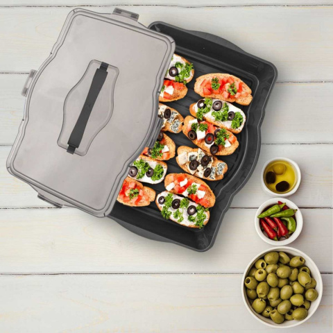 PROSTOKĄTNY POJEMNIK NA CIASTO PRZEKĄSKI 154033