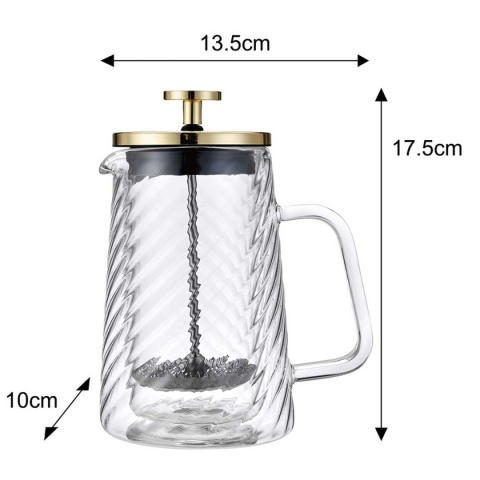 ZAPARZACZ TŁOKOWY DO KAWY/HERBATY TERMICZNY 350ml KLAUSBERG KB-7765