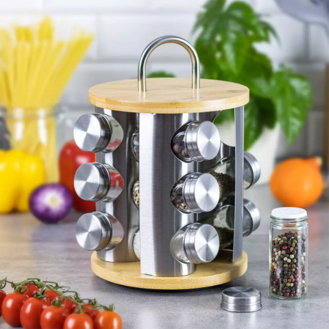 SPICE RACK 12 CONTAINERS KLAUSBERG KB-7552