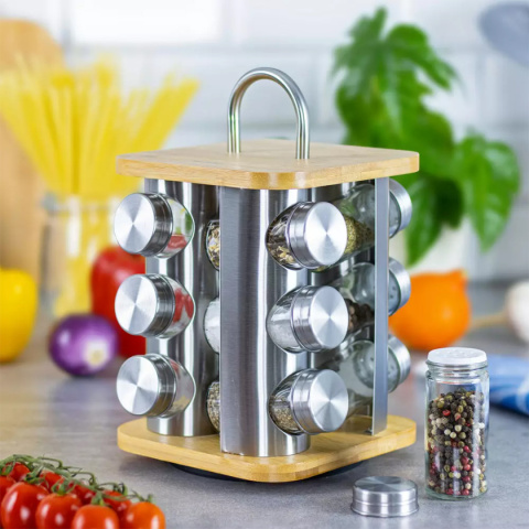 SPICE RACK 12 CONTAINERS KLAUSBERG KB-7554