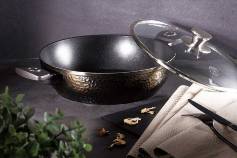 GARNEK TYTANOWY 28cm BERLINGER HAUS BH-6577 PRIMAL GLOSS