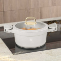 TITANIUM POT WITH LID 28cm BERLINGER HAUS BH-7786 SAHARA