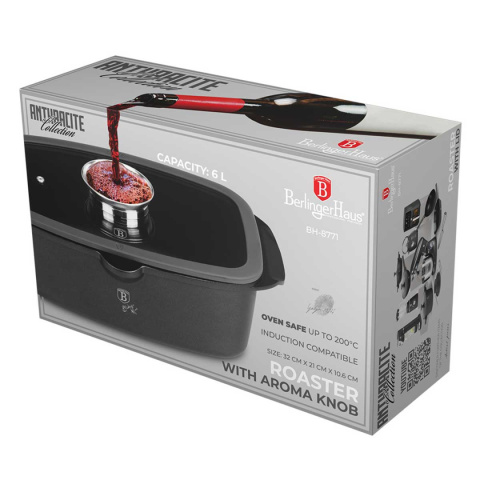 BRYTFANNA TYTANOWA Z AROMATYZEREM BERLINGER HAUS BH-8771 ANTRACITE