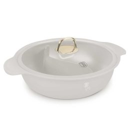 GARNEK TYTANOWY HOT POT Z POKRYWĄ 30cm BERLINGER HAUS BH-8628 SAHARA