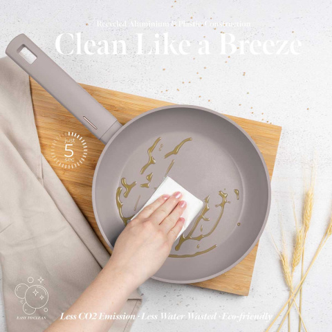 PATELNIA TYTANOWA 28cm BERLINGER HAUS BH-8084 TAUPE