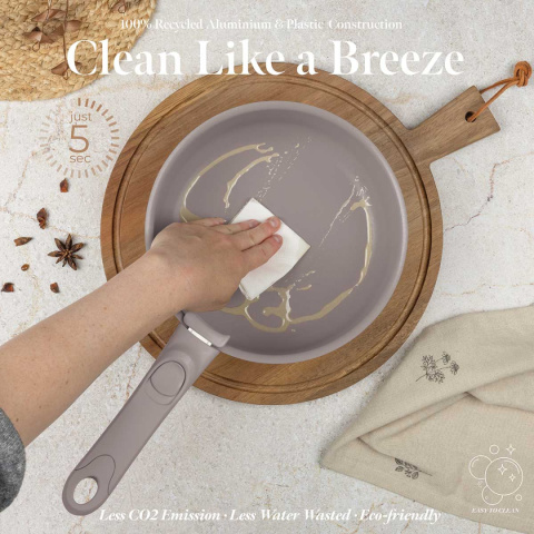 ZESTAW GARNKÓW TYTANOWYCH 12 ELEM. BERLINGER HAUS BH-8251 TAUPE