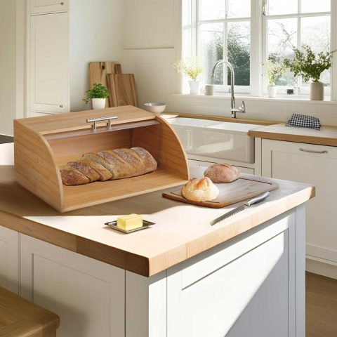 CHLEBAK POJEMNIK BAMBUSOWY NA PIECZYWO KLAUSBERG KB-7874