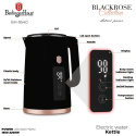 CZAJNIK ELEKTRYCZNY 1,7L + TOSTER CYFROWY BERLINGER HAUS BH-9540 BLACK ROSE