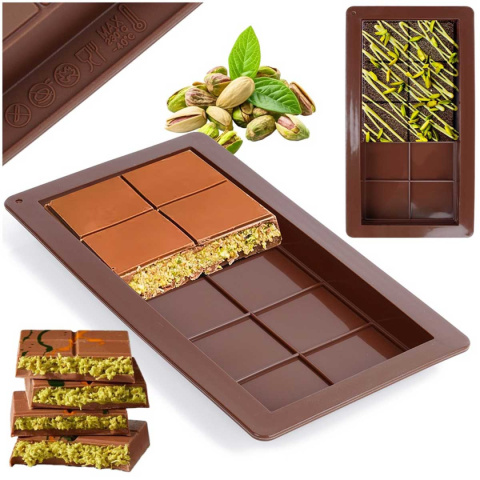 FORMA SILIKONOWA DO CZEKOLADY DUBAJSKIEJ 279917