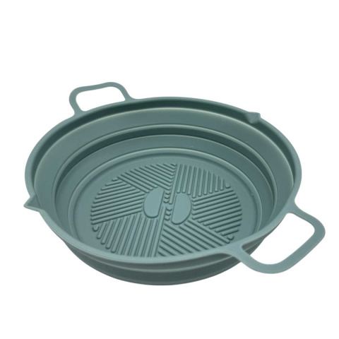 WKŁAD SILIKONOWY DO FRYTOWNICY SKŁADANY OKRĄGŁY 19cm