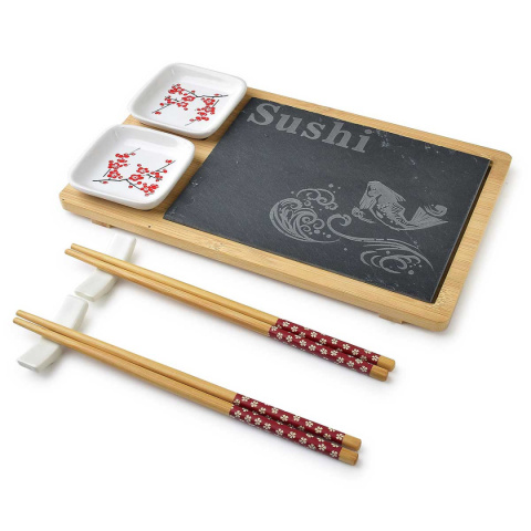 ZESTAW DO SERWOWANIA SUSHI DLA 2 OSÓB HTXD9852
