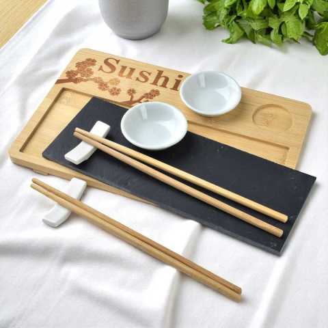 ZESTAW DO SERWOWANIA SUSHI DLA 2 OSÓB HTXD9937