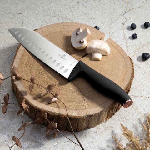 ZESTAW NOŻY BERLINGER HAUS BH-2752 BLACK ROSE W BLOKU BAMBUSOWYM