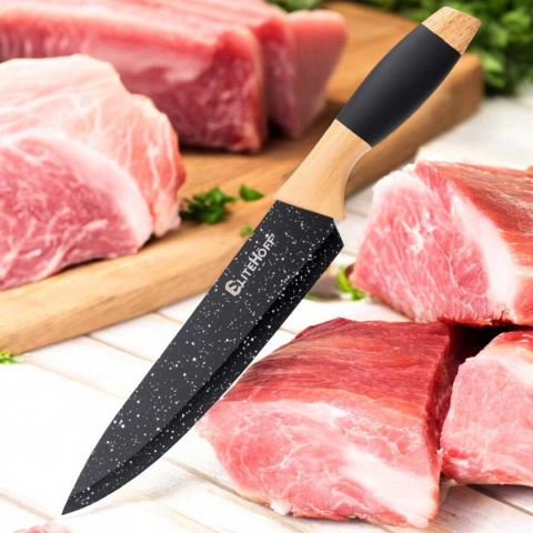 ZESTAW NOŻY KUCHENNYCH W STOJAKU E-6267