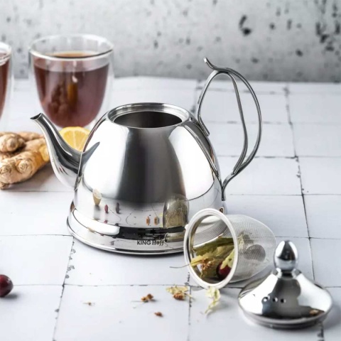 CZAJNIK ZAPARZACZ Z SITKIEM KINGHOFF 1L KH-3761