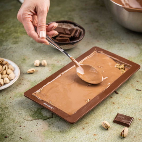 FORMA SILIKONOWA DO CZEKOLADY DUBAJSKIEJ KINGHOFF KH-1945