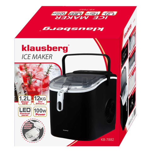 AUTOMATIC ICE MAKER 1.2L 100W KLAUSBERG KB-7882