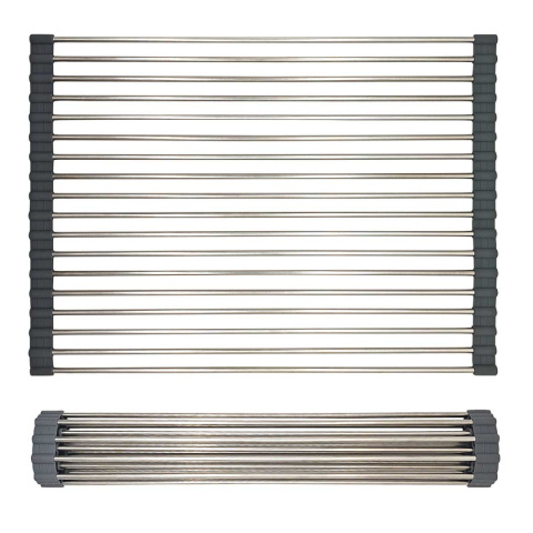 SUSZARKA OCIEKACZ ZWIJANY MATA STALOWA NA ZLEWOZMYWAK KINGHOFF KH-1903