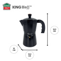 KAWIARKA ZAPARZACZ DO KAWY 300ml KINGHOFF KH-1883 INDUKCJA