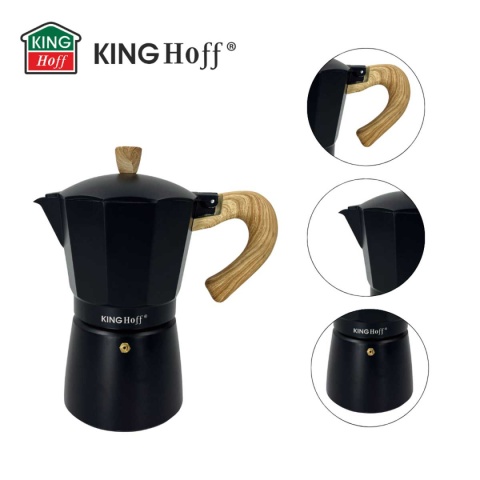 KAWIARKA ZAPARZACZ DO KAWY 600ml KINGHOFF KH-1888 INDUKCJA