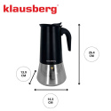 KAWIARKA ZAPARZACZ DO KAWY 460ml KLAUSBERG KB-7847 INDUKCJA