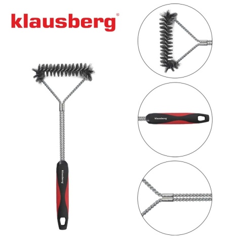SZCZOTKA STALOWA DO CZYSZCZENIA RUSZTU GRILLA KLAUSBERG KB-7898