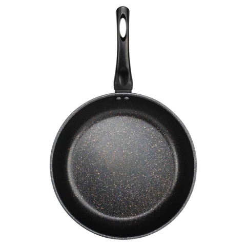 PATELNIA GRANITOWA 28cm GŁĘBOKA BASIC LINE BEZ INDUKCJI 199087