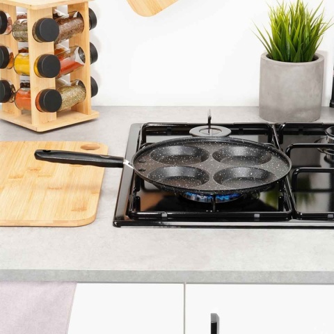 PATELNIA GRANITOWA DO JAJEK BASIC LINE BEZ INDUKCJI 199089