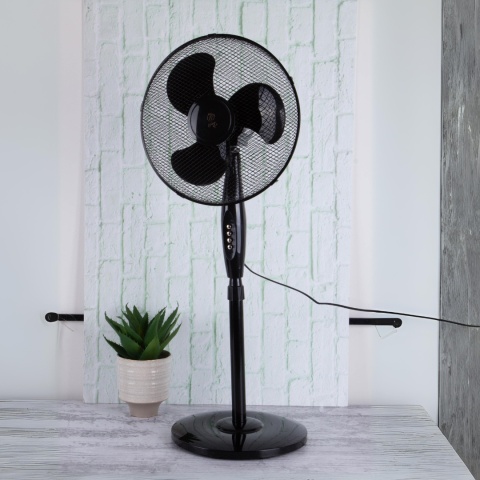 WENTYLATOR PODŁOGOWY OSCYLACYJNY BERLINGER HAUS BH-9130 BLACK ROSE