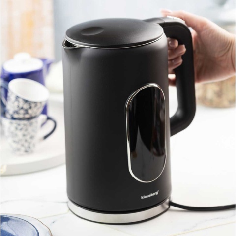 CZAJNIK ELEKTRYCZNY 1,7L KLAUSBERG KB-7891 LCD REULACJA TEMPERATURY