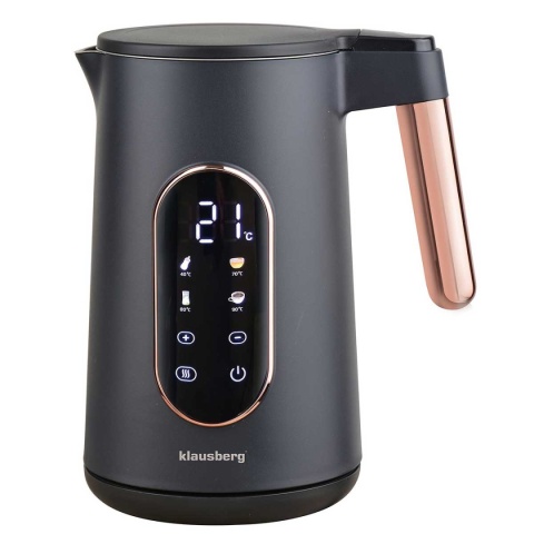 CZAJNIK ELEKTRYCZNY 1,7L KLAUSBERG KB-7892 LED REULACJA TEMPERATURY