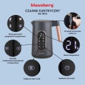 CZAJNIK ELEKTRYCZNY 1,7L KLAUSBERG KB-7892 LED REULACJA TEMPERATURY