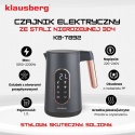 CZAJNIK ELEKTRYCZNY 1,7L KLAUSBERG KB-7892 LED REULACJA TEMPERATURY