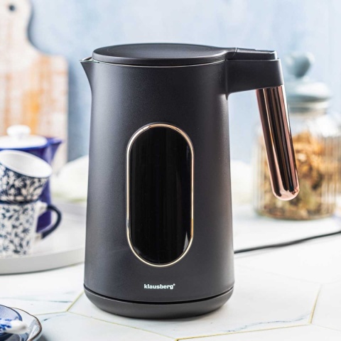 CZAJNIK ELEKTRYCZNY 1,7L KLAUSBERG KB-7892 LED REULACJA TEMPERATURY