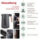 CZAJNIK ELEKTRYCZNY 1,7L KLAUSBERG KB-7892 LED REULACJA TEMPERATURY