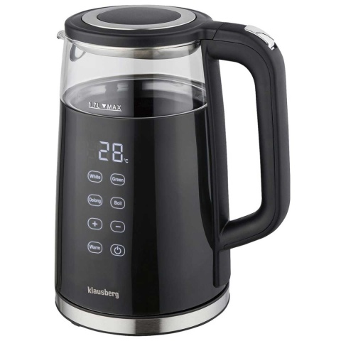 CZAJNIK ELEKTRYCZNY 1,7L KLAUSBERG KB-7894 LED REULACJA TEMPERATURY