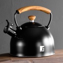 CZAJNIK STALOWY Z GWIZDKIEM 2,3L BERGNER BG-37312 CHARCOAL