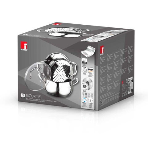 GARNEK PAROWY BERGNER 2,2L GOURMET LINE BG-6521