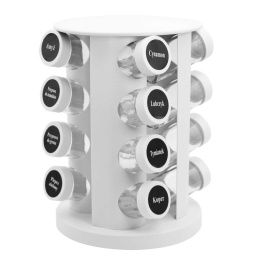 STOJAK OBROTOWY NA PRZYPRAWY 16 POJEMNIKÓW 2861