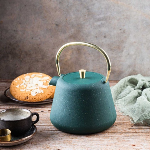 ZAPARZACZ ŻELIWNY IMBRYK 1L Z FILTREM KINGHOFF KH-1933