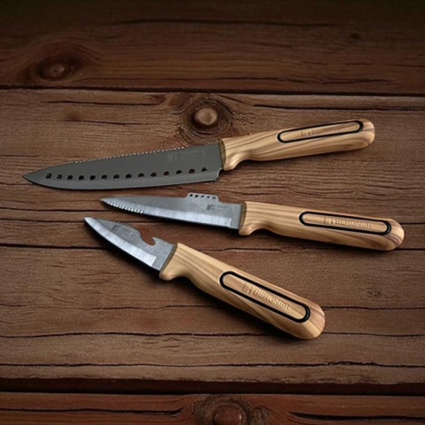 ZESTAW NOŻY KUCHENNYCH BERGNER BG-39420 CHARCOAL