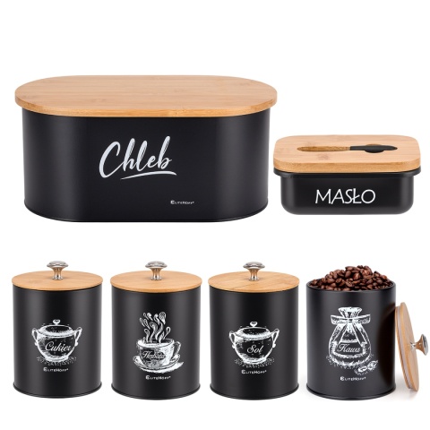 CHLEBAK Z ZESTAWEM POJEMNIKÓW I MASELNICZKA E-6079