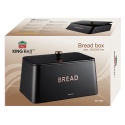 ELEGANCKI CHLEBAK STALOWY KINGHOFF KH-1949 CZARNY