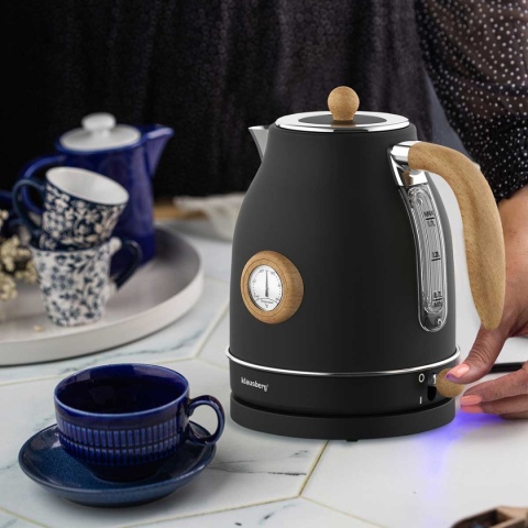 CZAJNIK ELEKTRYCZNY 1,7L Z TERMOMETREM KLAUSBERG KB-7907 RETRO