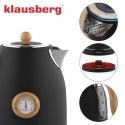 CZAJNIK ELEKTRYCZNY 1,7L Z TERMOMETREM KLAUSBERG KB-7907 RETRO