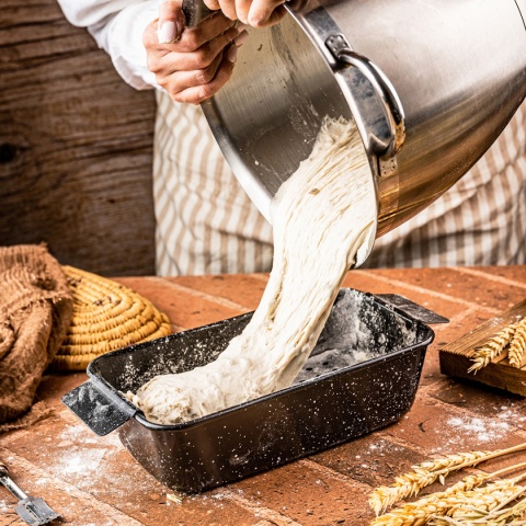 FORMA KEKSÓWKA DO CHLEBA 24 x 13,5cm Z WKŁADKĄ KINGHOFF KH-1953