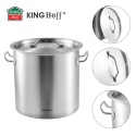 GARNEK GASTRONOMICZNY Z POKRYWĄ STALOWĄ 21L KINGHOFF KH-1962
