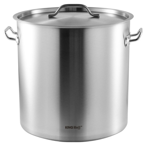 GARNEK GASTRONOMICZNY Z POKRYWĄ STALOWĄ 50L KINGHOFF KH-1966