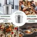 GARNEK GASTRONOMICZNY Z POKRYWĄ STALOWĄ 98L KINGHOFF KH-1968